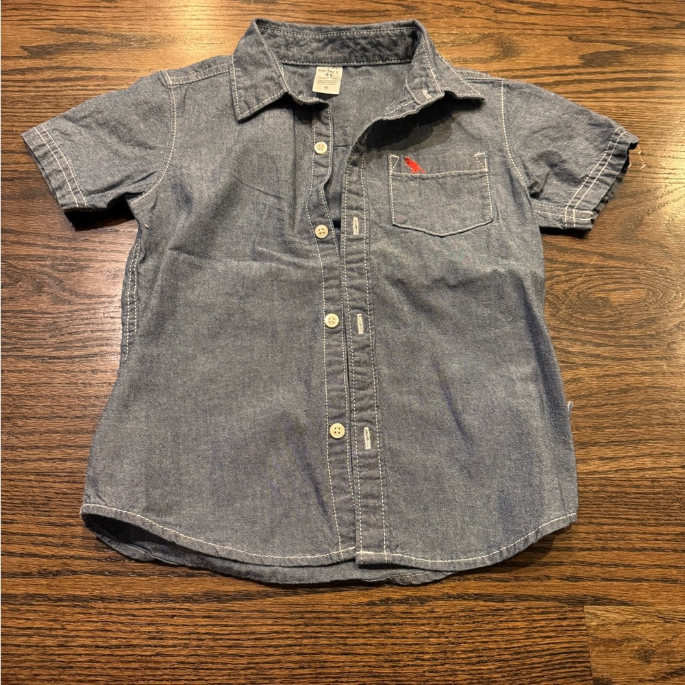 Carter's Chambray  Button Down Shirt